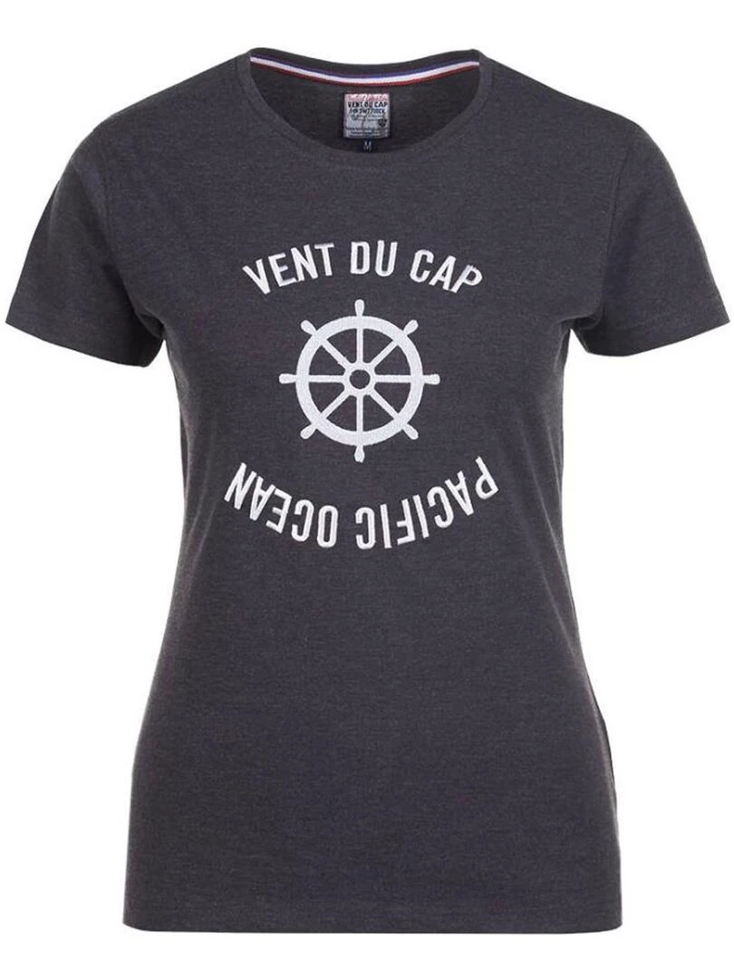 T shirt manches courtes femme ACHERYL Gris