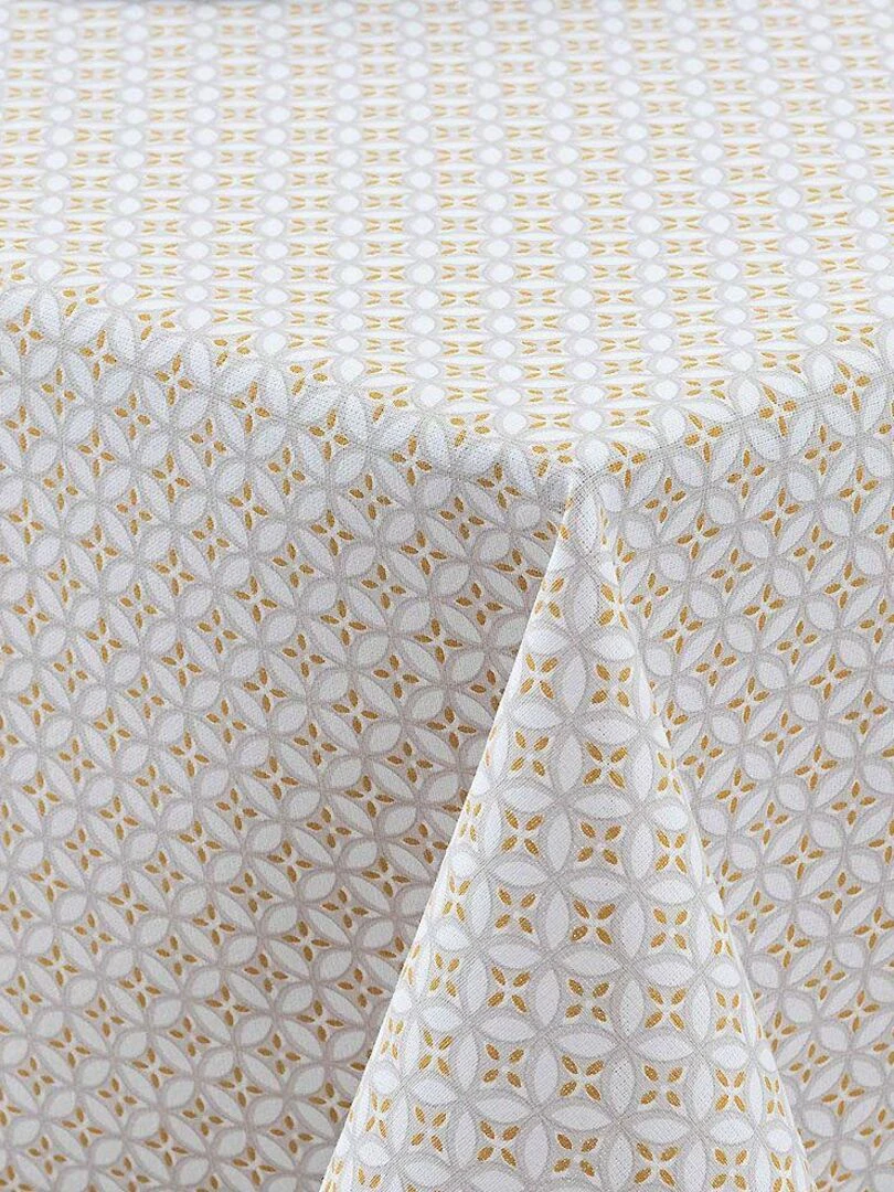 Nappe rectangulaire Azelia   Jaune