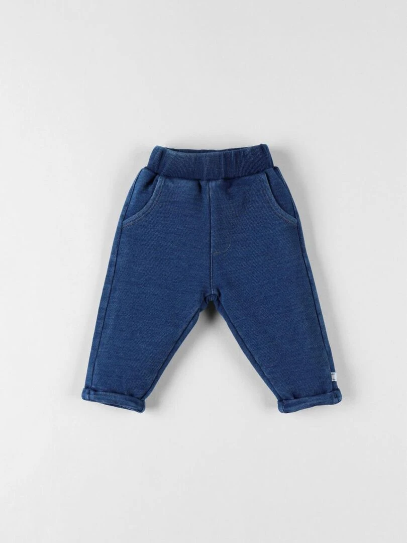 Pantalon molleton denim Noukie's Bleu