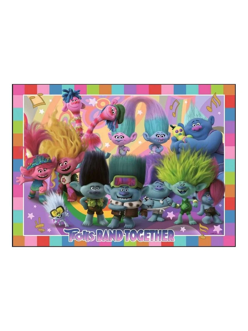 Puzzle La bande des Trolls 100 p XXL N/A