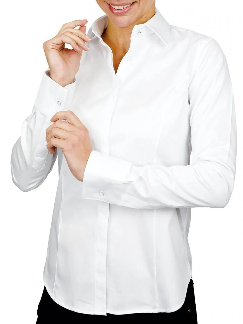 Chemise mousquetaire NORFOLK Blanc