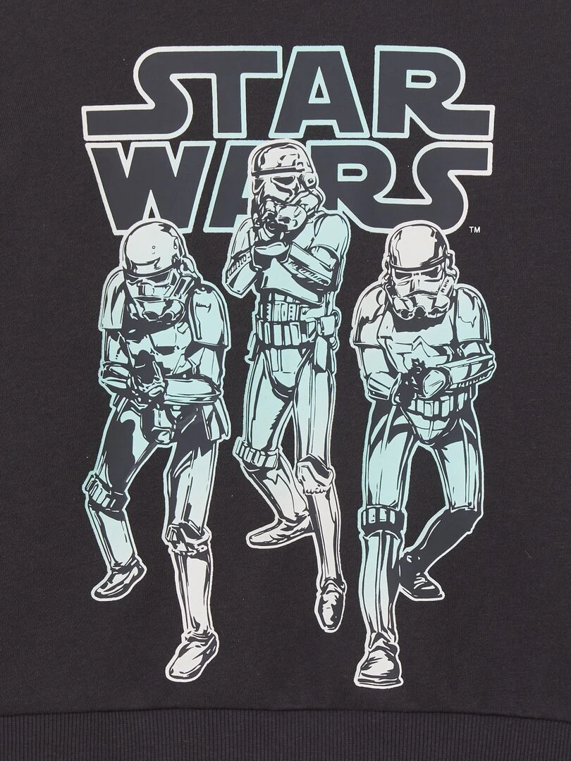 Sweat molletonné 'Star Wars'   Noir