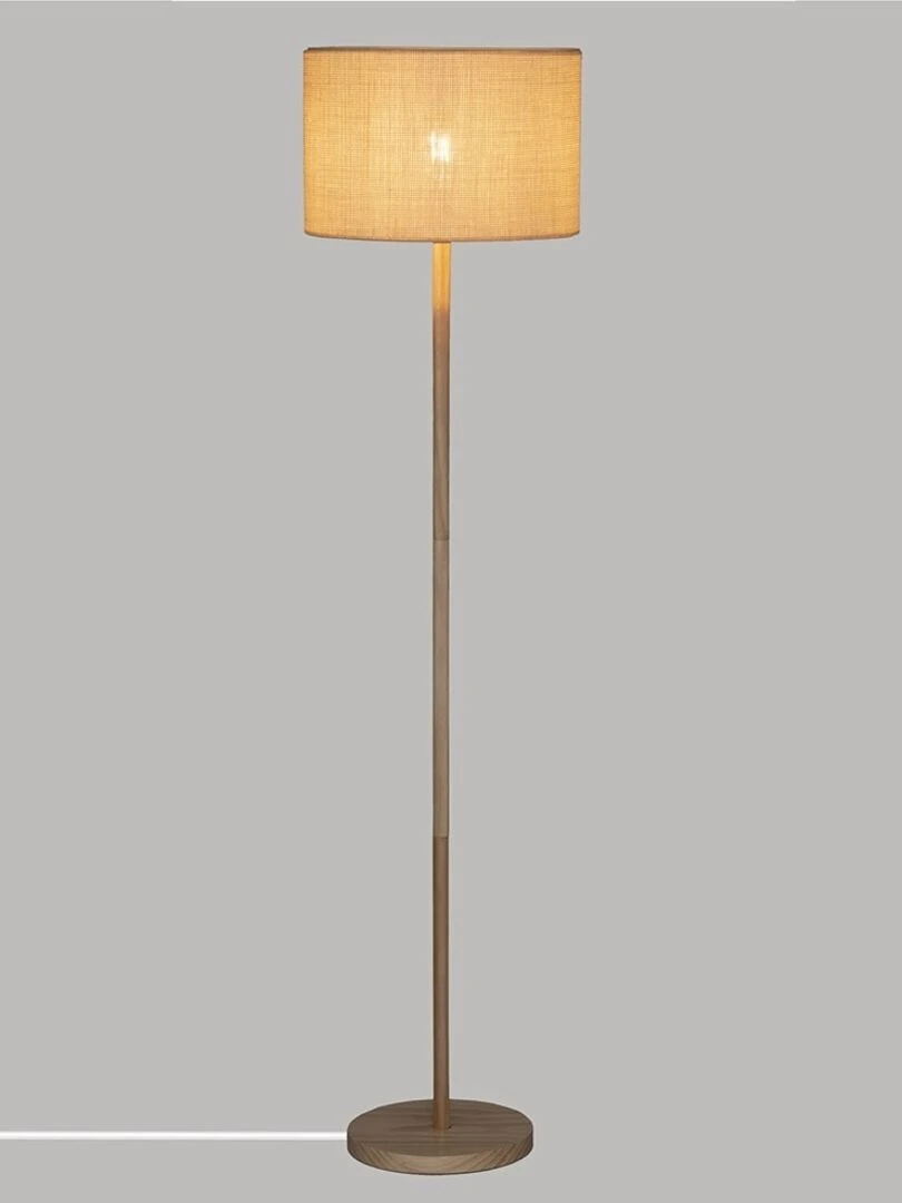 Lampadaire droit Della naturel H149.5   Beige