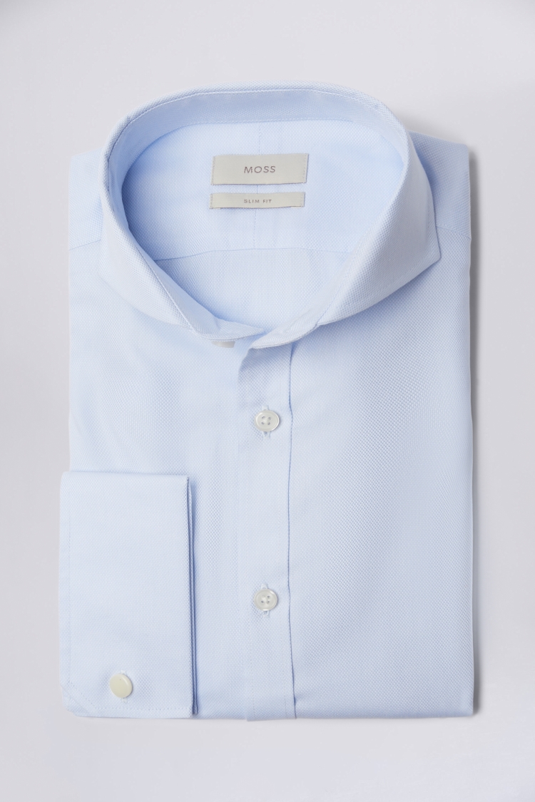 Slim Fit Pink Royal Oxford Non-Iron Shirt   Buy Online at Moss