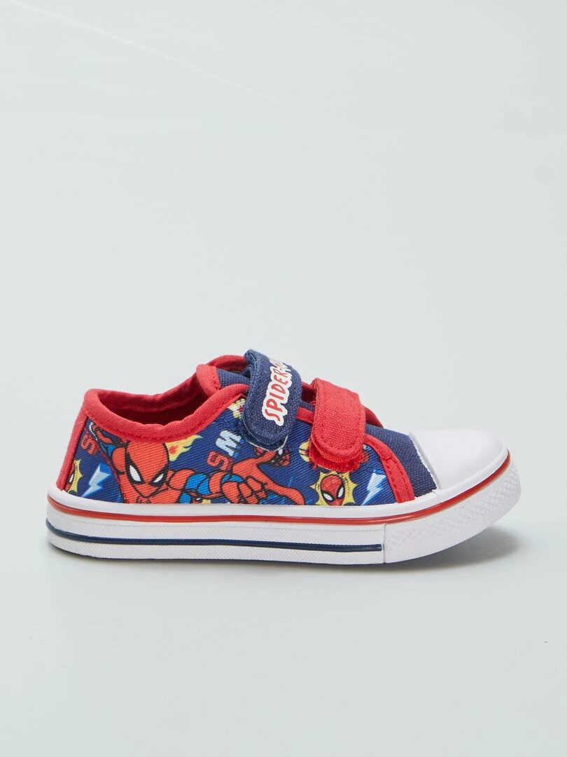 Baskets en toile 'Spiderman' Bleu/rouge