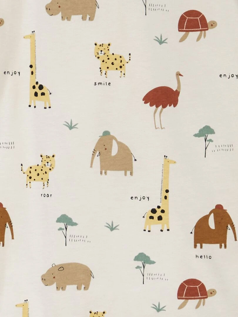 Gigoteuse 'Safari' avec manches longues amovibles Beige / Safari