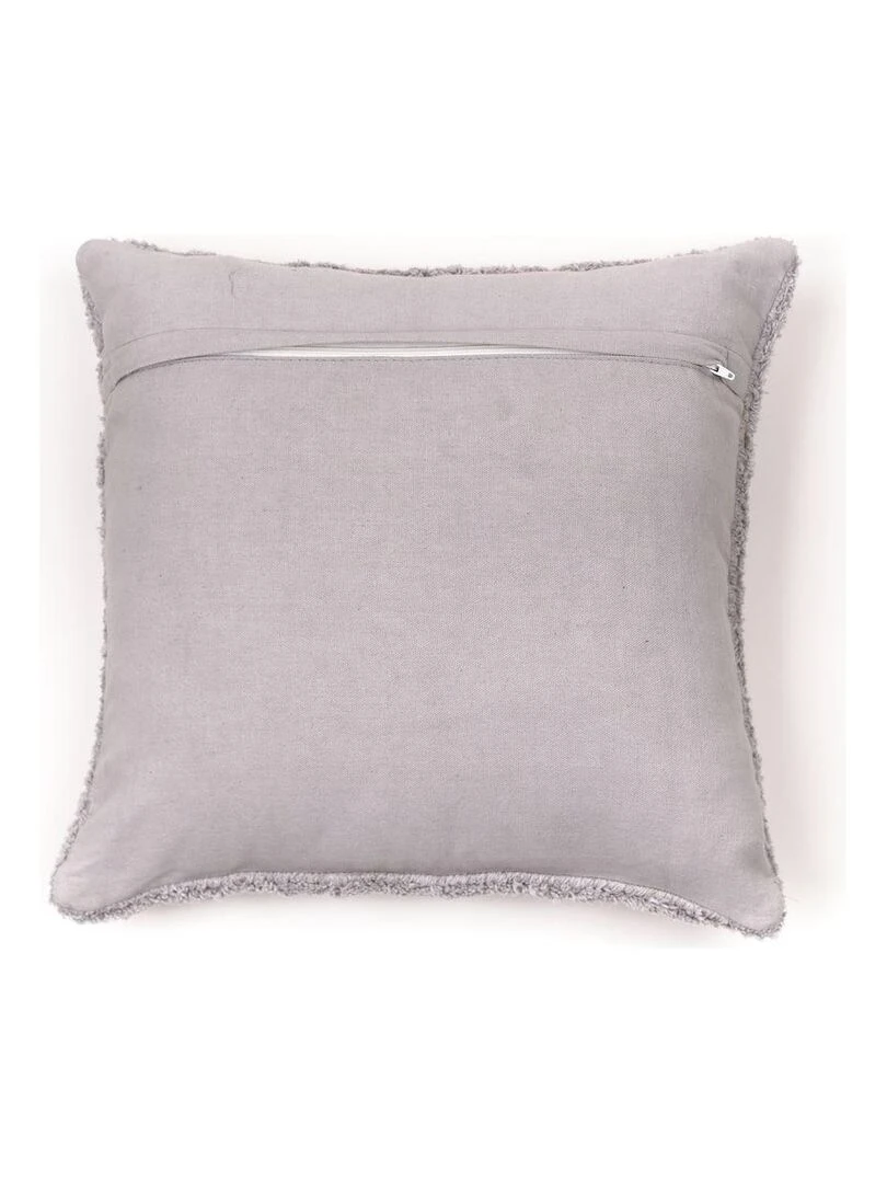 Coussin déhoussable tufté 'FUNNY OURSON' 'TODAY' Blanc