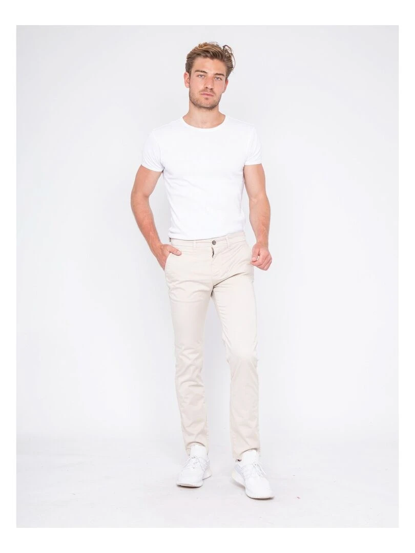 Pantalon chino CALES   Beige