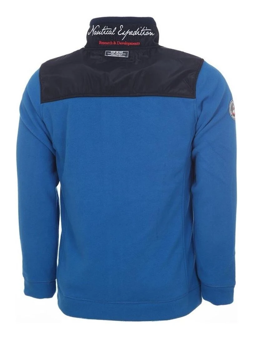 Blouson polaire homme CORTEL VENT DU CAP Bleu