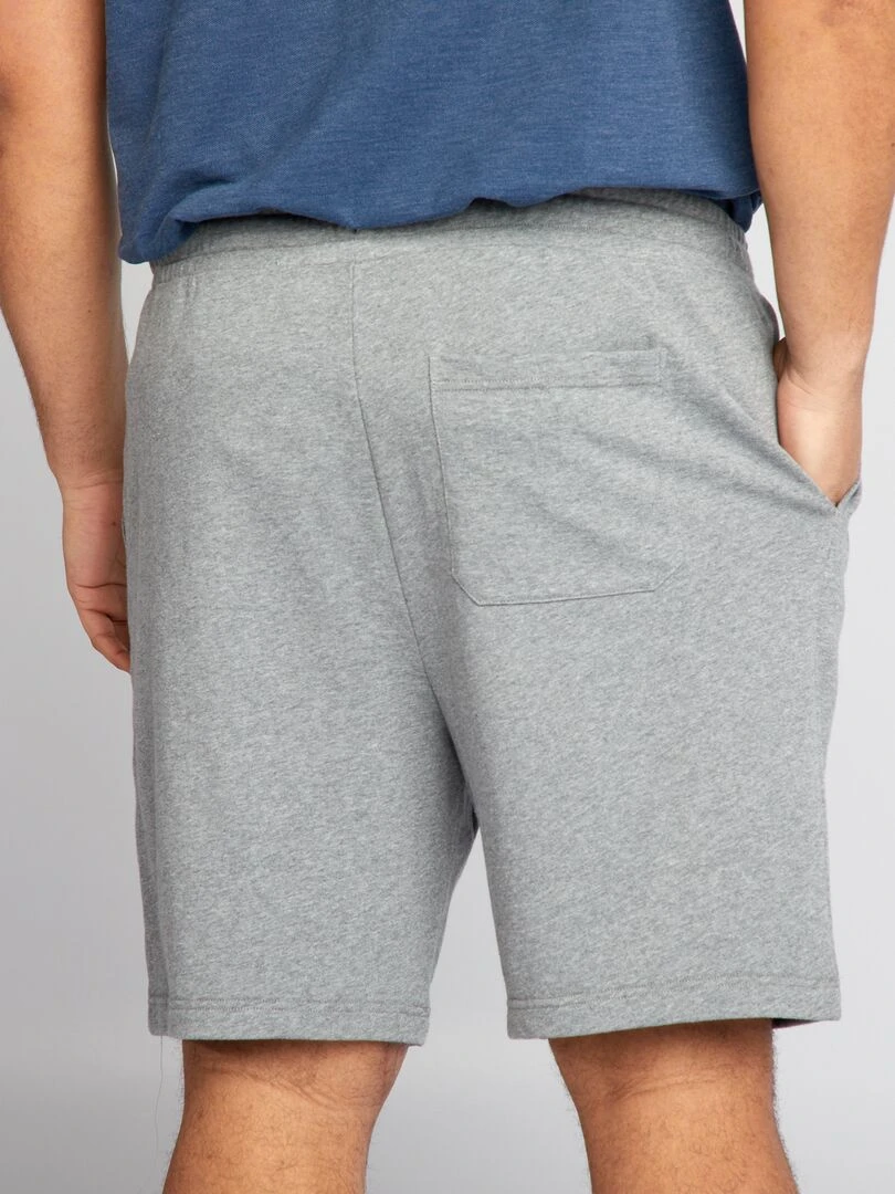 Short en molleton   Gris