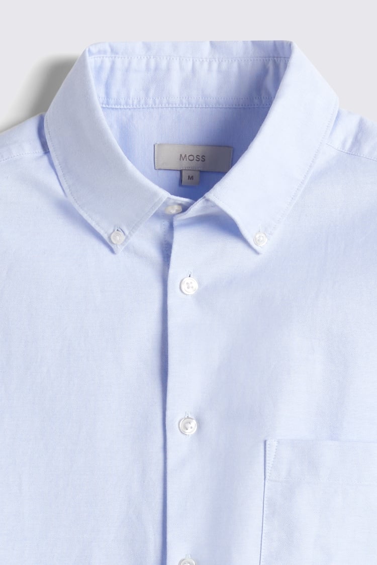 Sky Washed Oxford Shirt   Buy Online at Moss