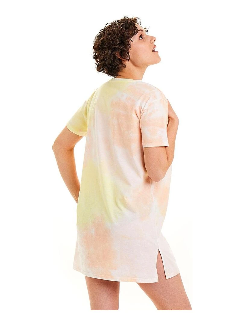 Big tee en coton bio WOODSTOCK   Camille Cerf & Pomm'Poire   Rose