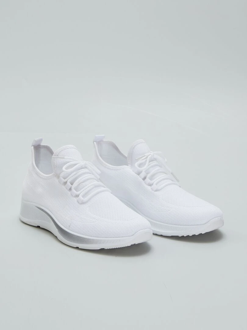 T shit en jersey   So Easy   Blanc