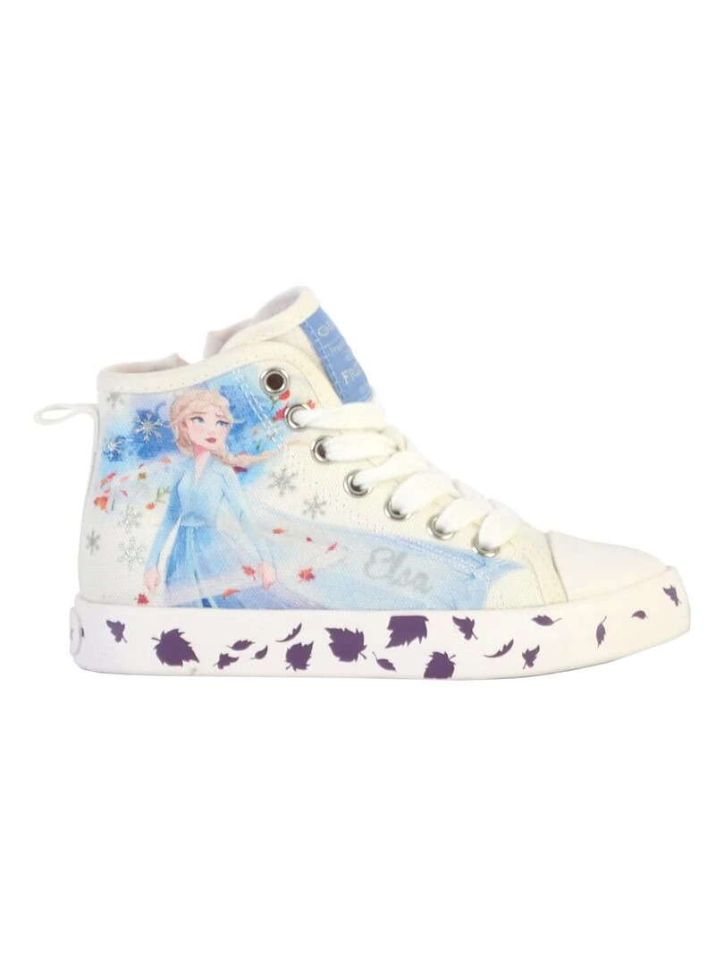 Basket Enfant Geox Ciak Blanc