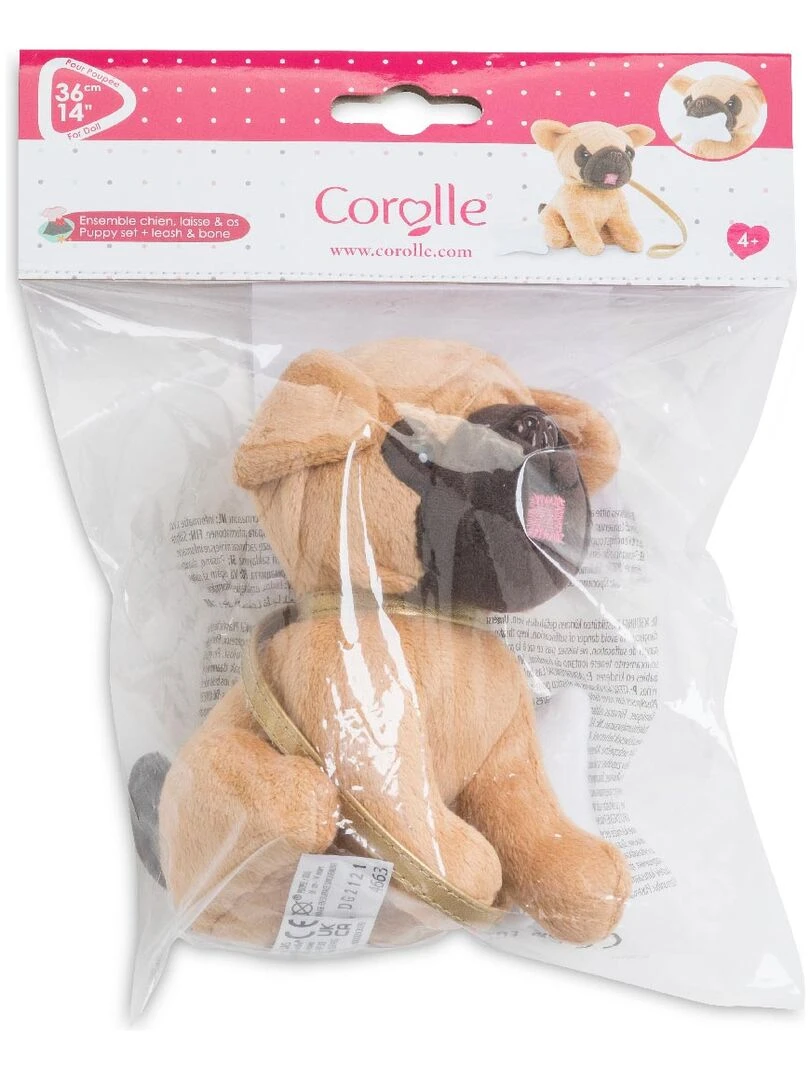 Ensemble Chien Laisse et Os pour poupée ma Corolle N/A