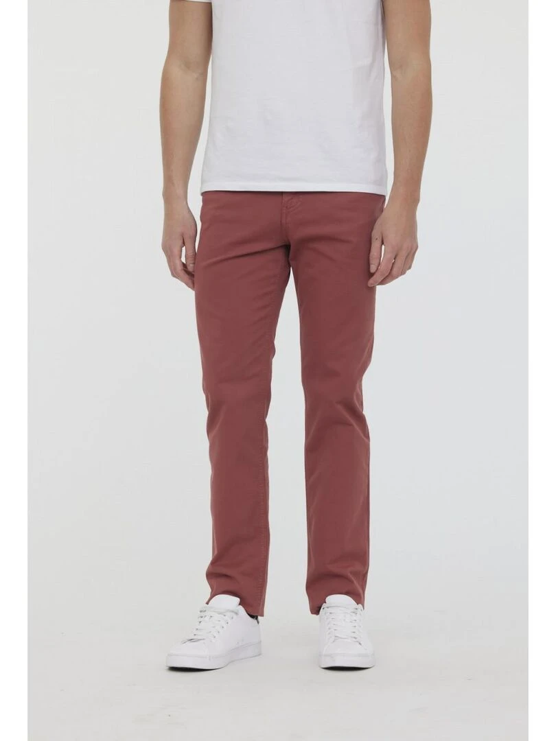 Lee Cooper Pantalon coton straight LC126ZP 9804 Orange
