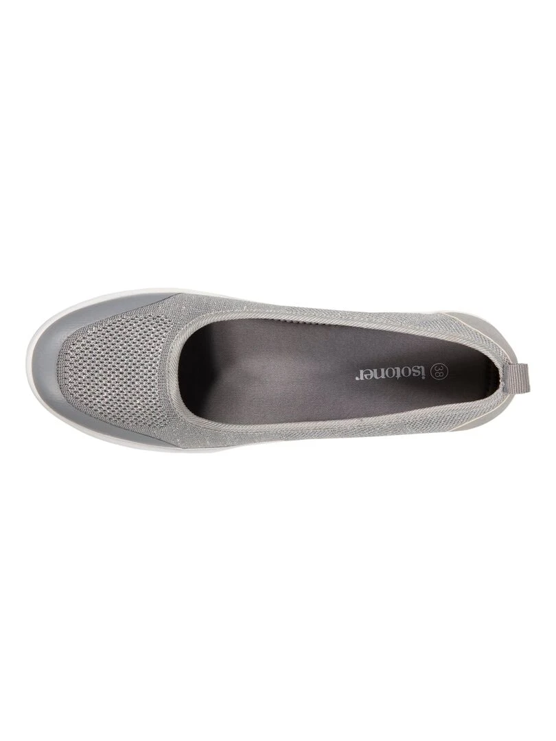 Ballerines Femme slip on Gris Gris Gris