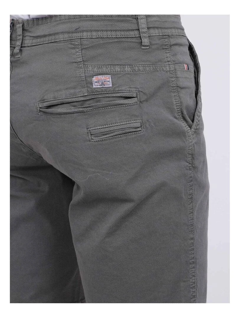 Bermuda chino BIXENTE   Gris foncé