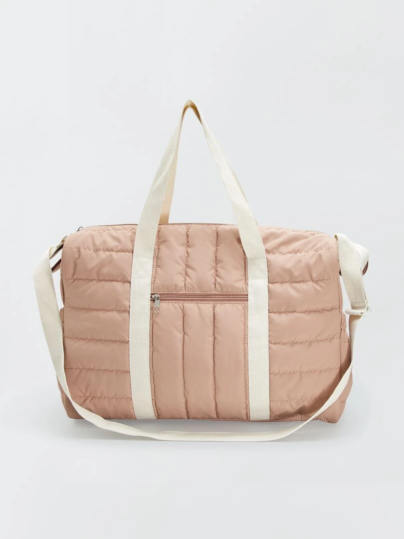 Sac à langer avec tapis à langer   Marron