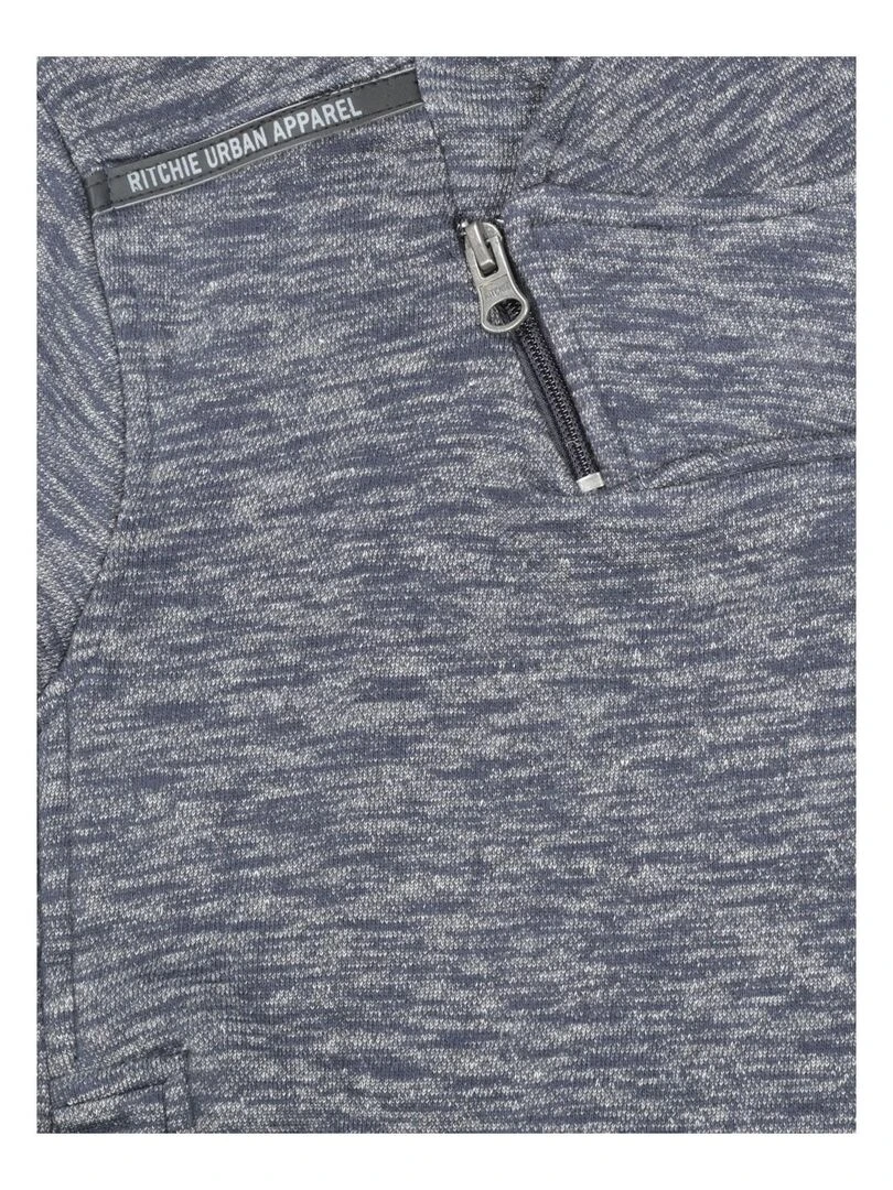 SWEAT WASABY BOY Bleu marine