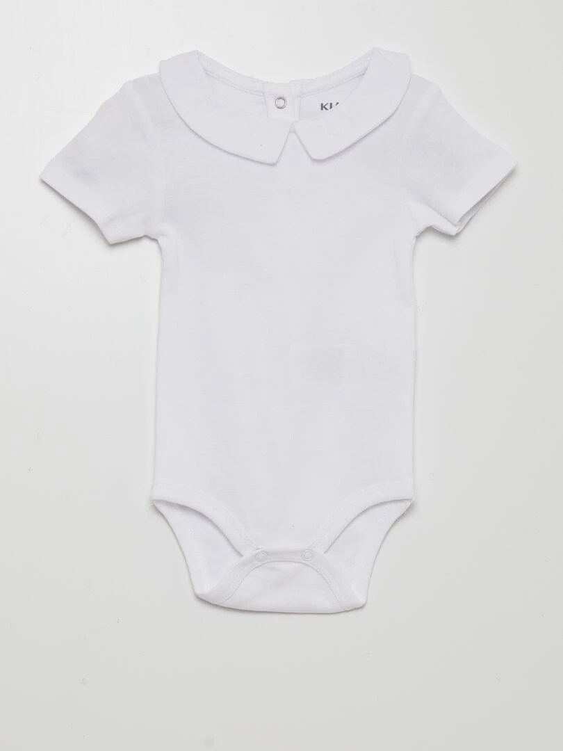 Lot de 2 bodies BLANC