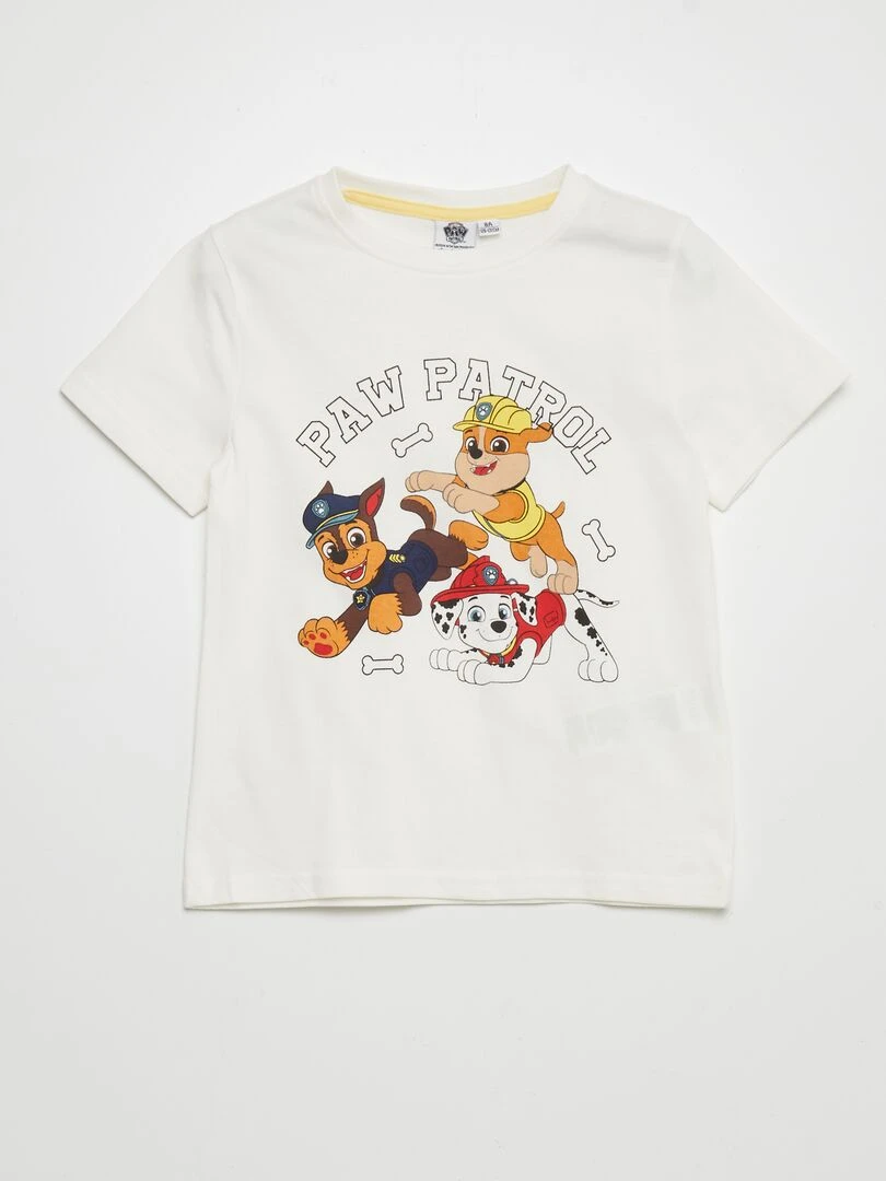 Ensemble court 'Pat Patrouille'   2 pièces   Jaune