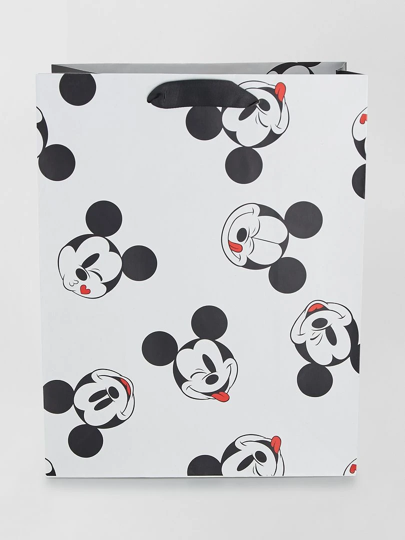 Sac cadeau 'Disney' 'Mickey' blanc