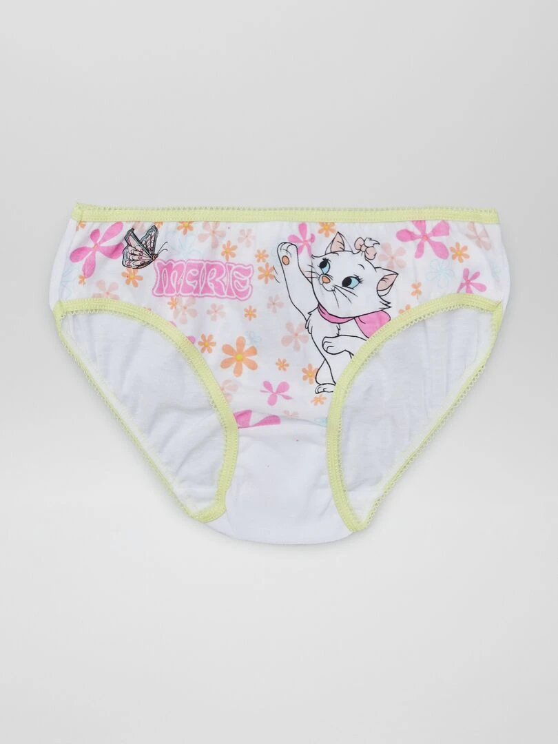 Lot de culottes 'Marie' des 'Aristochats'   3 pièces   Rose