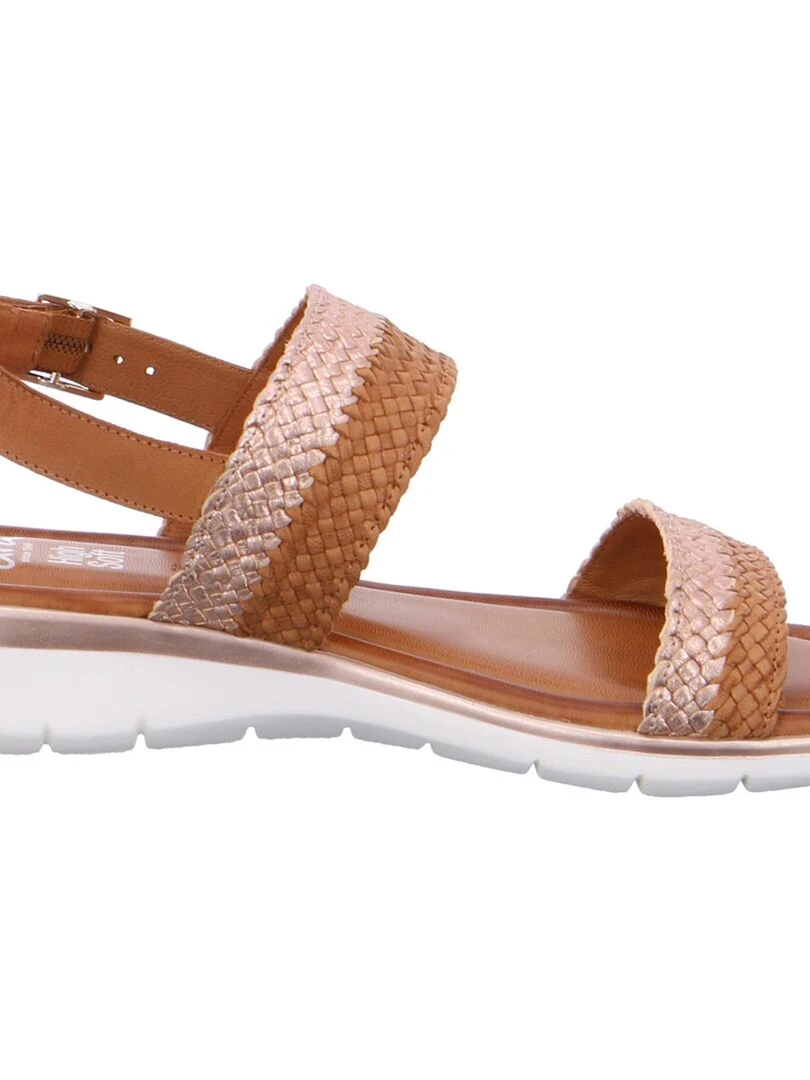 Sandale Cuir Ara Kreta   Marron