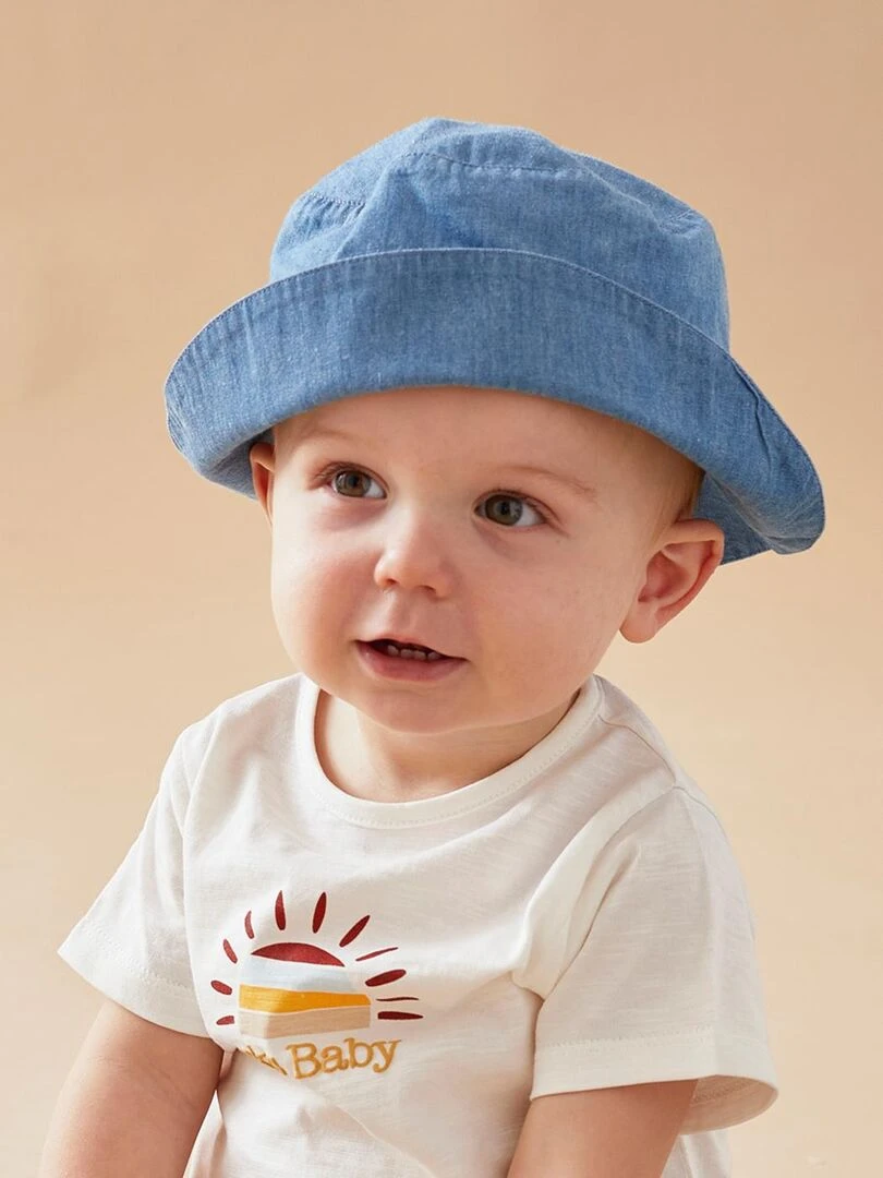 Chapeau bob en denim Noukie's Bleu
