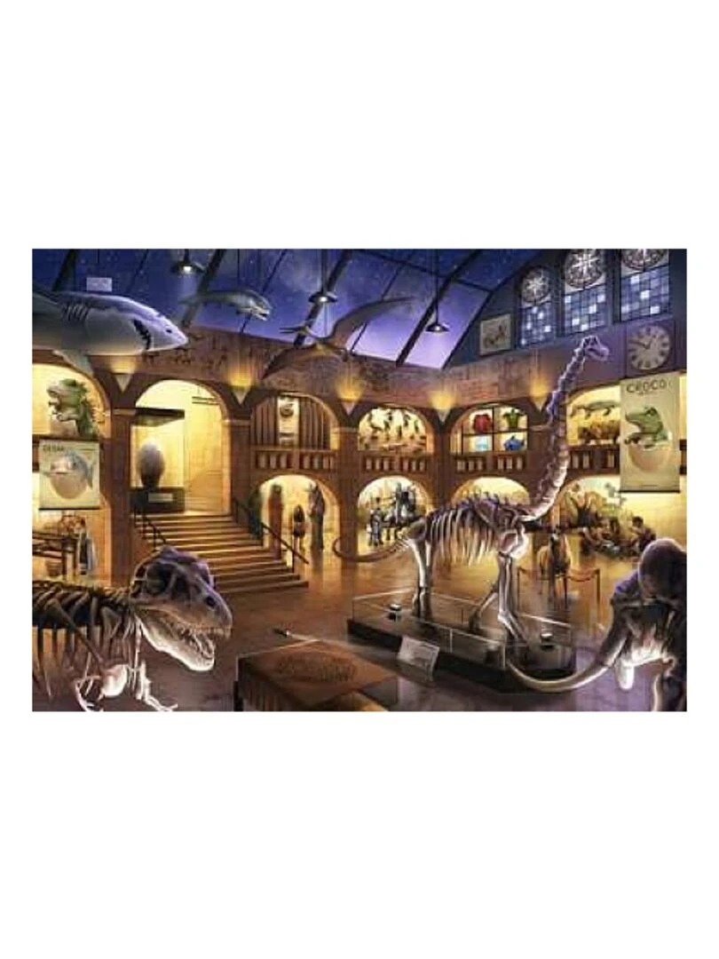 Escape Puzzle Kids Une Nuit Au Musee N/A