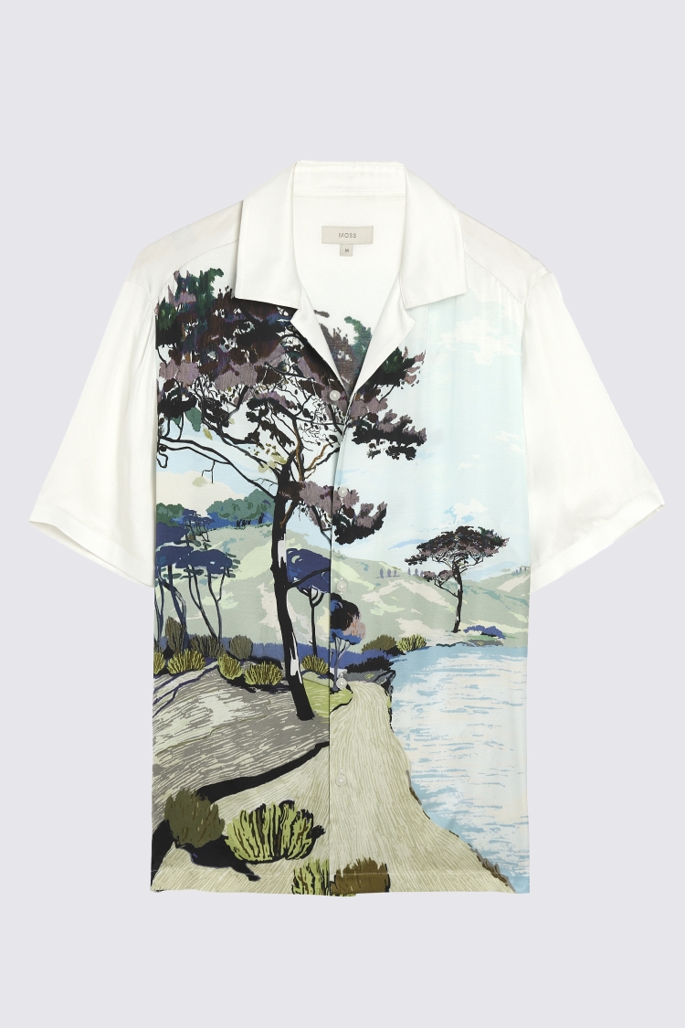 Ecru Seersucker Shorts   Buy Online at Moss