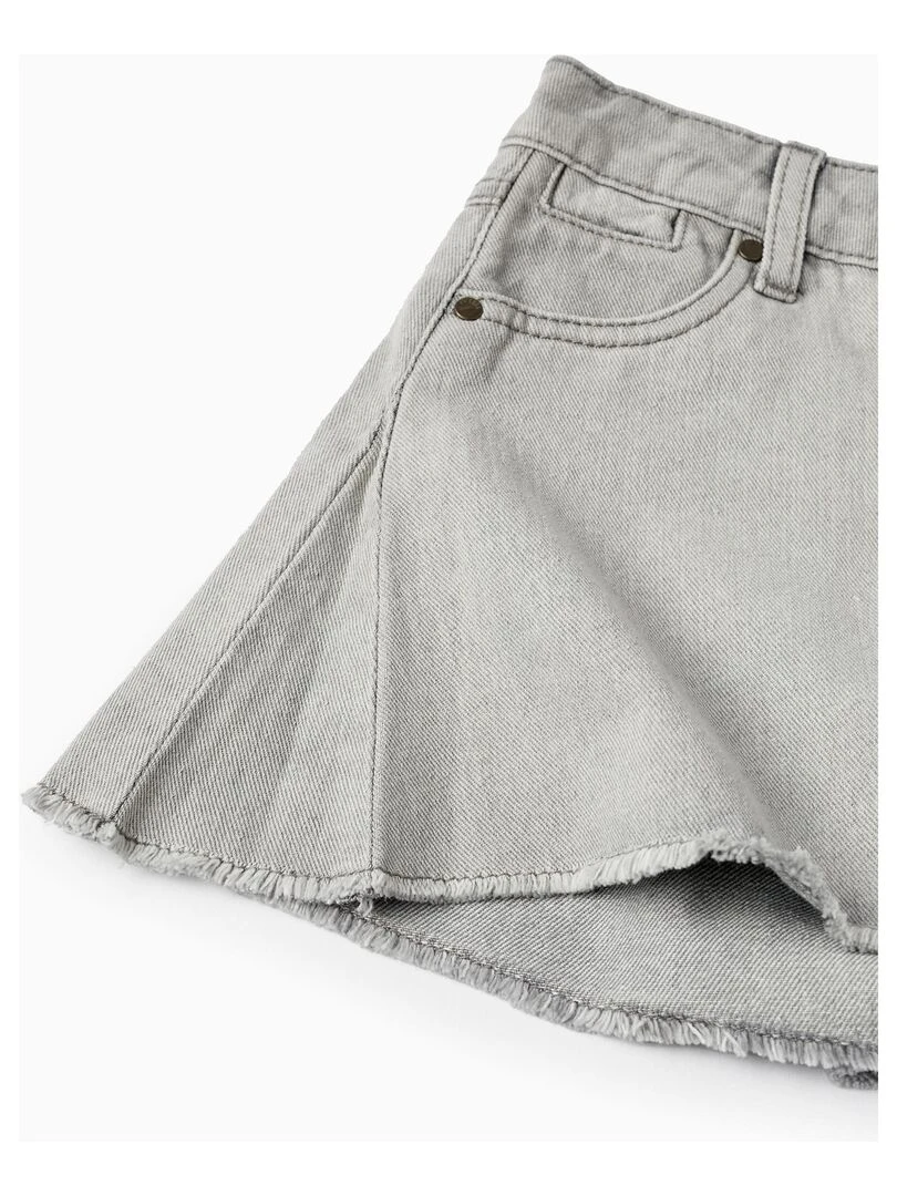 Shorts en jean en coton pour fille  SICILIAN DAYS   Vert