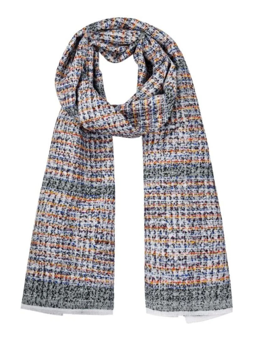 Echarpe Carmela Fabriqué en France Multicolore