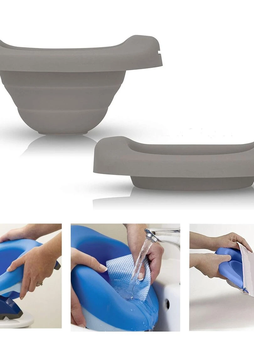 Pot bébé nomade   réducteur de WC   Gris