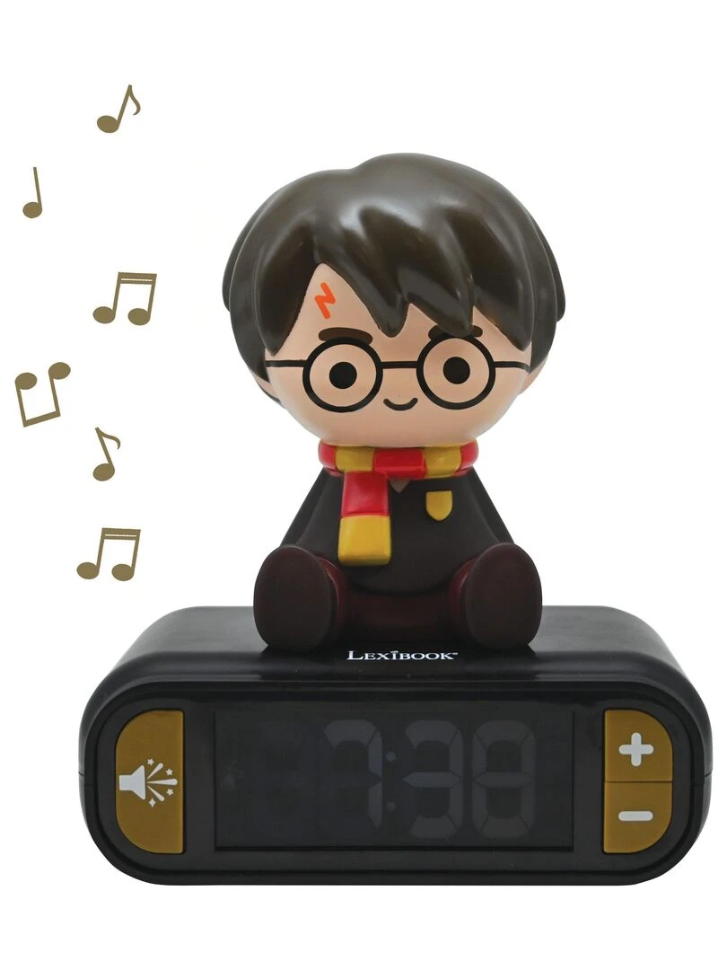 Réveil Digital Avec Veilleuse Lumineuse Harry Potter En 3d Et Effets Sonores   N/A