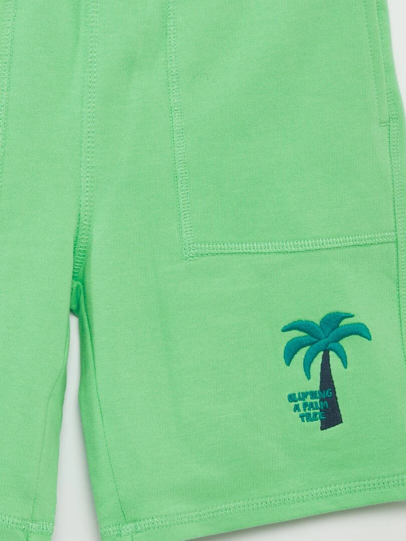 Ensemble débardeur short   2 pièces   Jaune