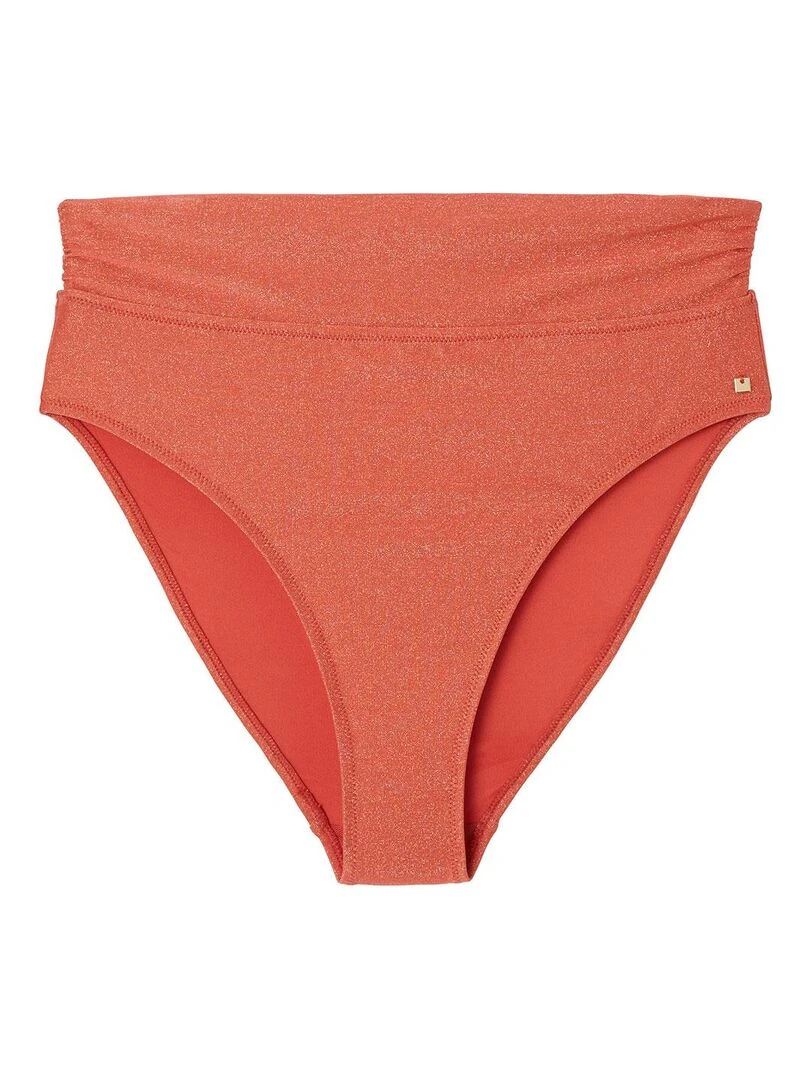 Culotte haute de bain MAUI Camille Cerf & Pomm'Poire Orange