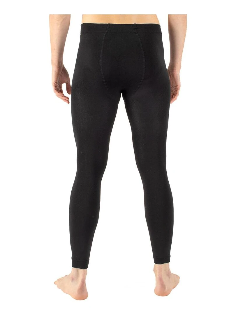 Cette   Legging thermique pour homme intérieur en polaire   Noir