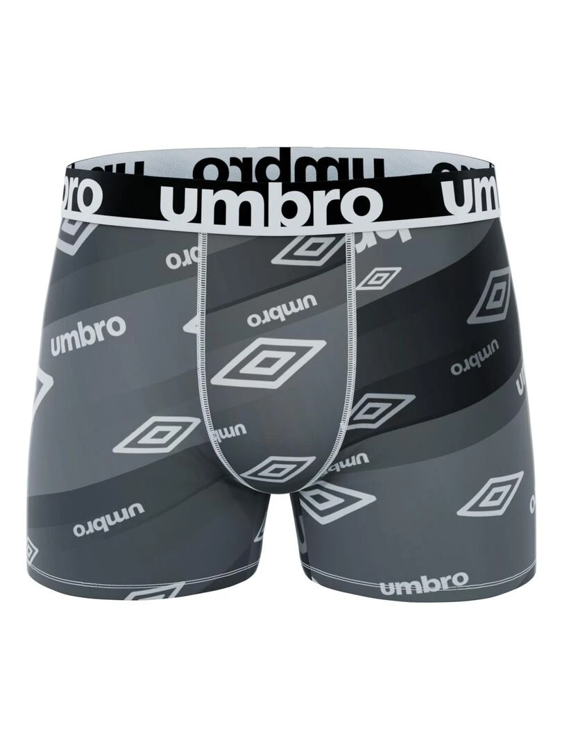 Lot 6 boxers homme Sublim logo Umbro   Noir