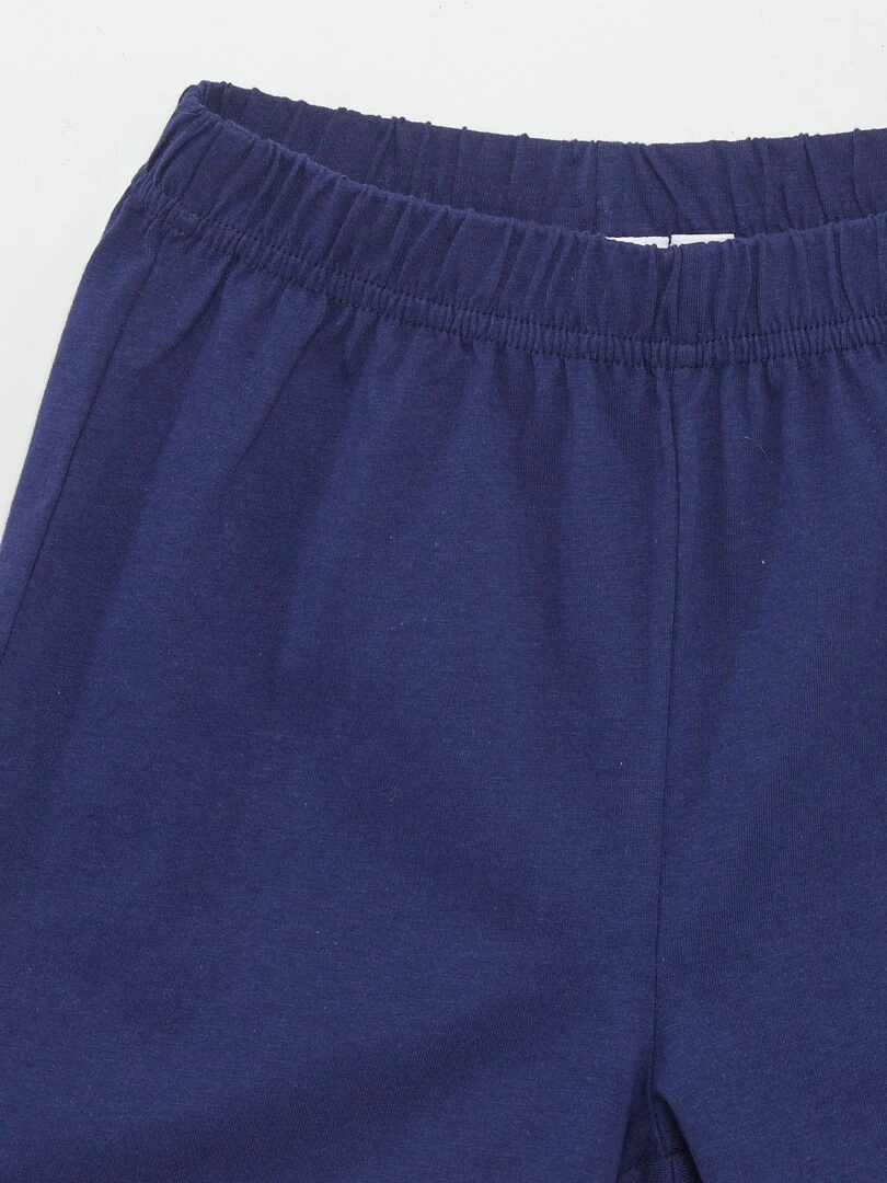 Ensemble pyjama 'Bluey' short + t shirt   2 pièces   Bleu