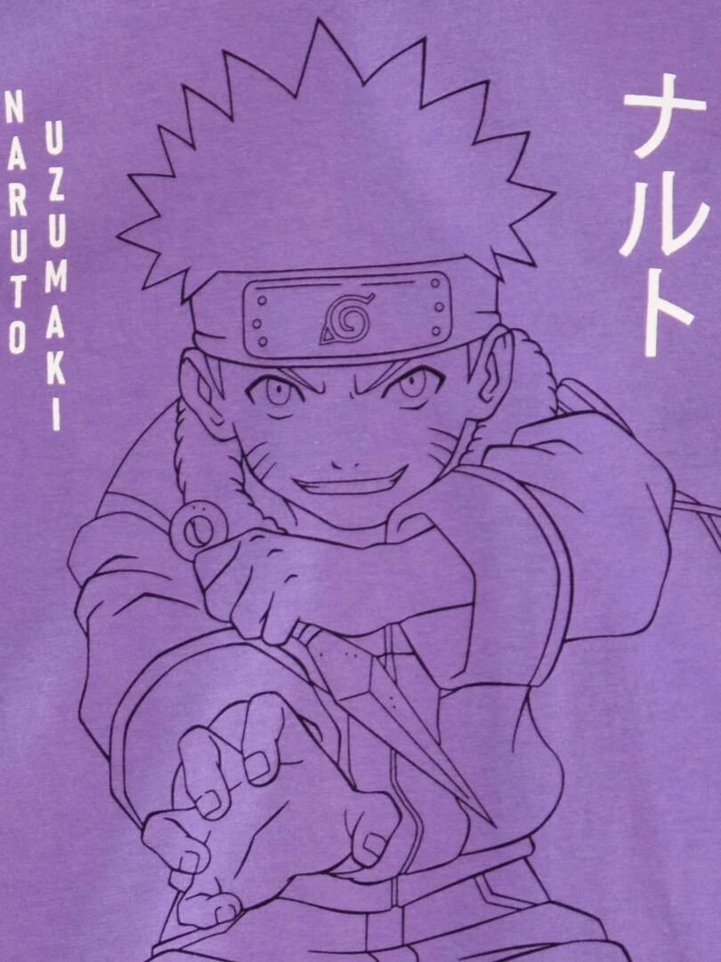 T shirt 'Naruto' Violet