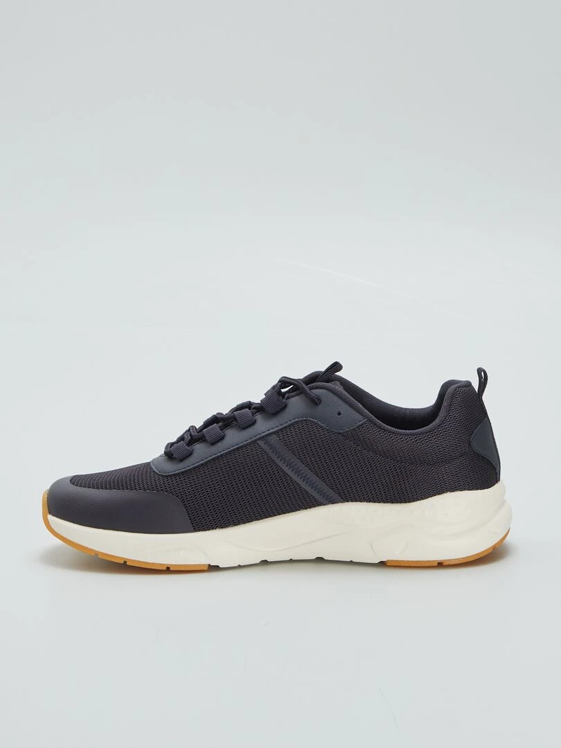 Baskets running avec semelle épaisse   Bleu marine