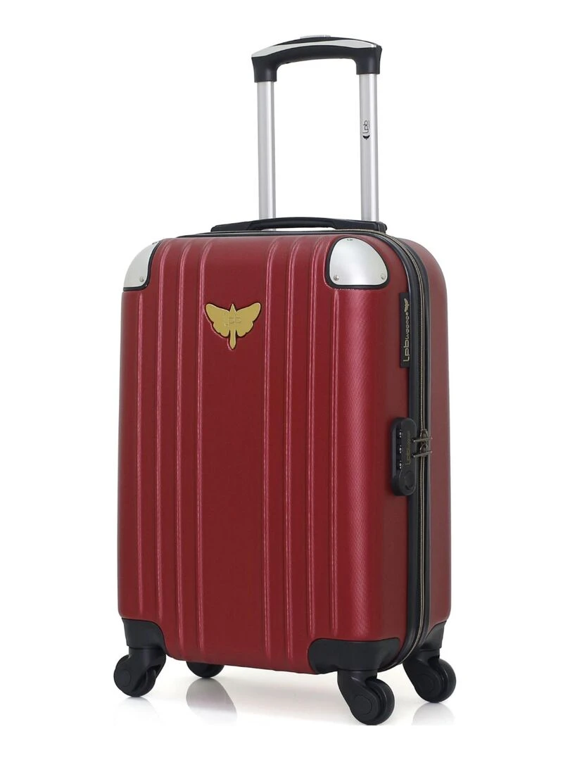 LPB LUGGAGE VALISE CABINE ABS AMELIE E 4 ROUES 50 CM Bordeaux