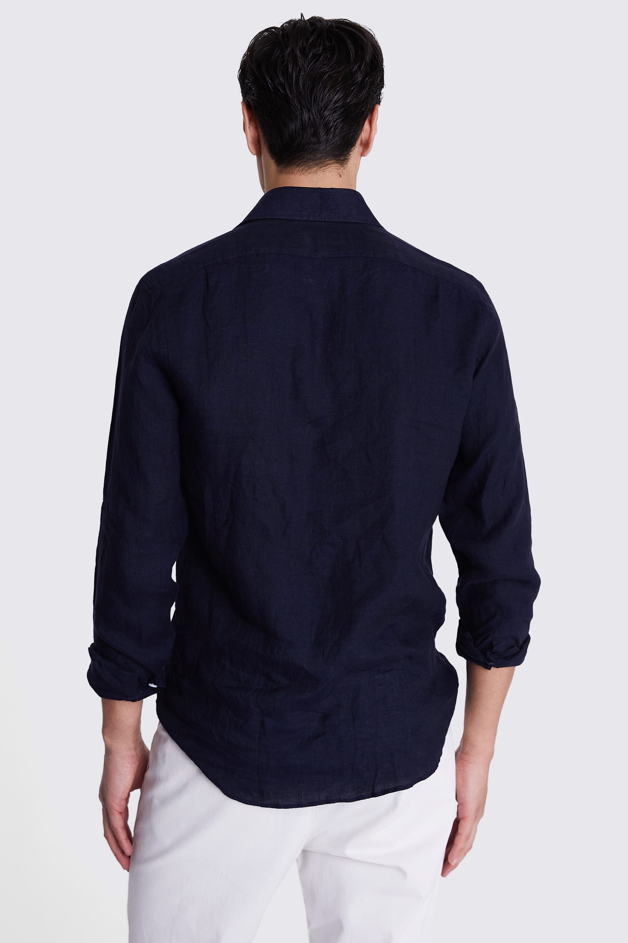 Cotton Linen Camel Stripe Shirt   Buy Online at Moss