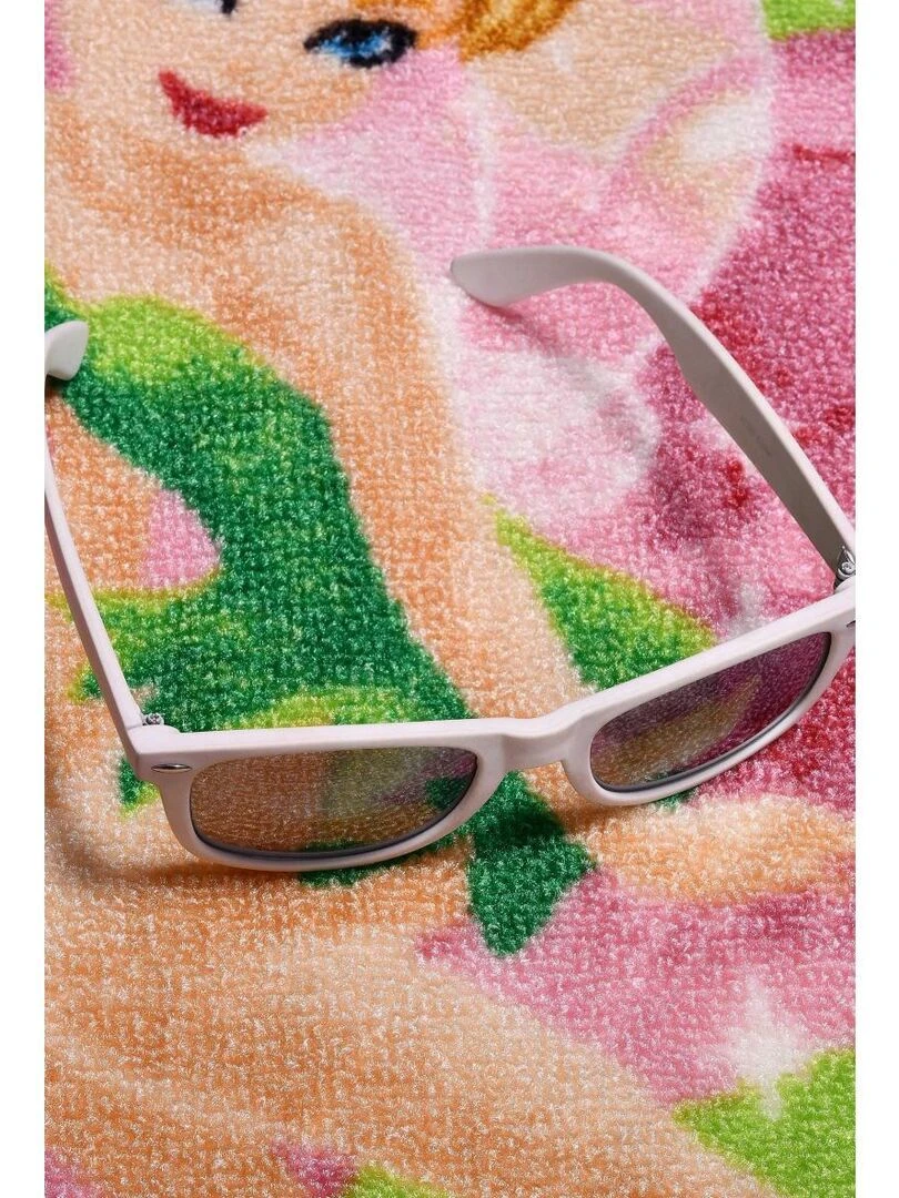 Tapis enfant ACTION LINE Rose 60x60 Lavable 30° en polyamide doux et soyeux Rose