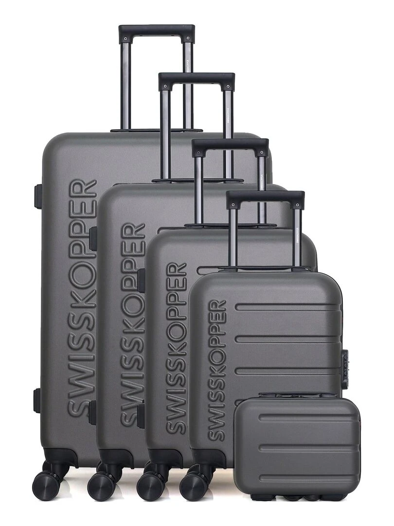 SWISS KOPPER SET DE 5 AIGLE U Gris foncé