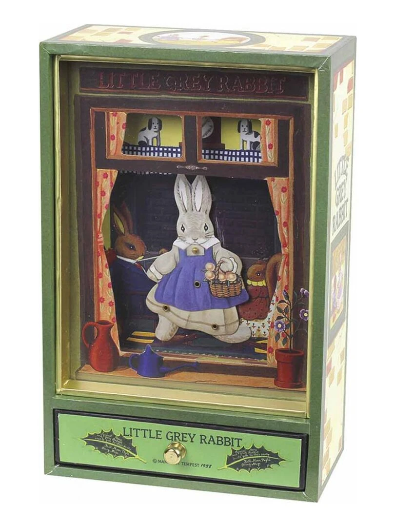 Grand Dancing Musical Little Grey Rabbit© Vert N/A