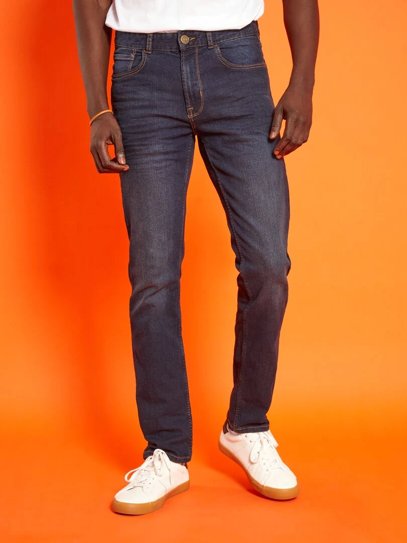 Jean slim   L32   bleu indigo