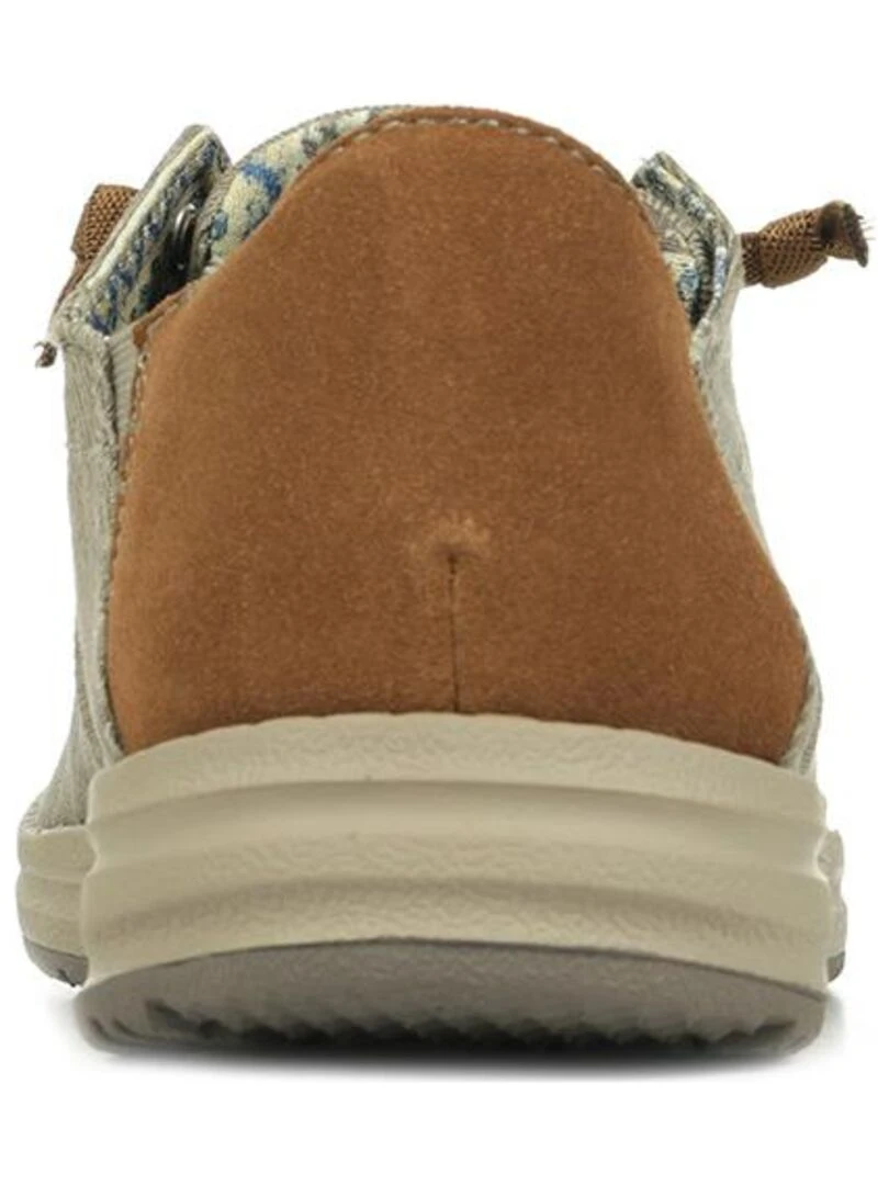 Baskets Skechers Melson Planon   Marron